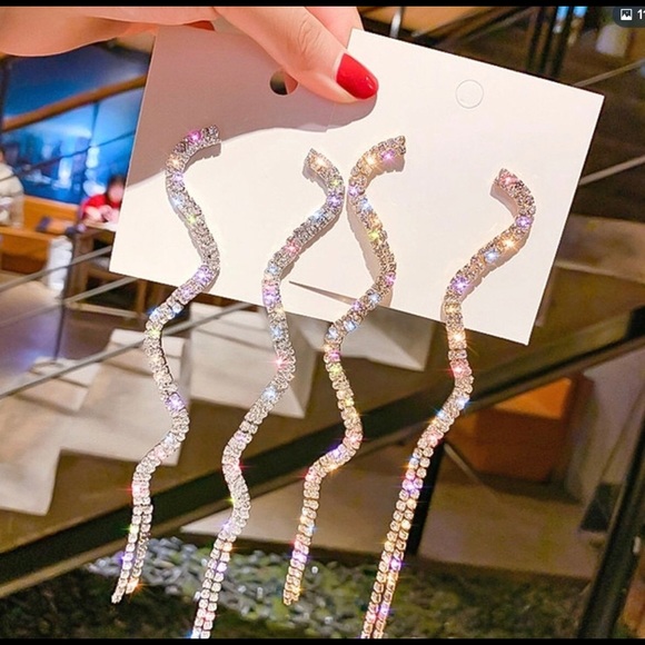 Long Tassel Earrings - Picture 5 of 9